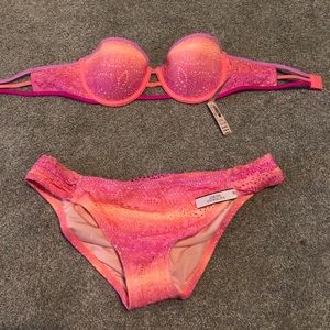 tops: $15, top & bottom: $25. All pieces: $40